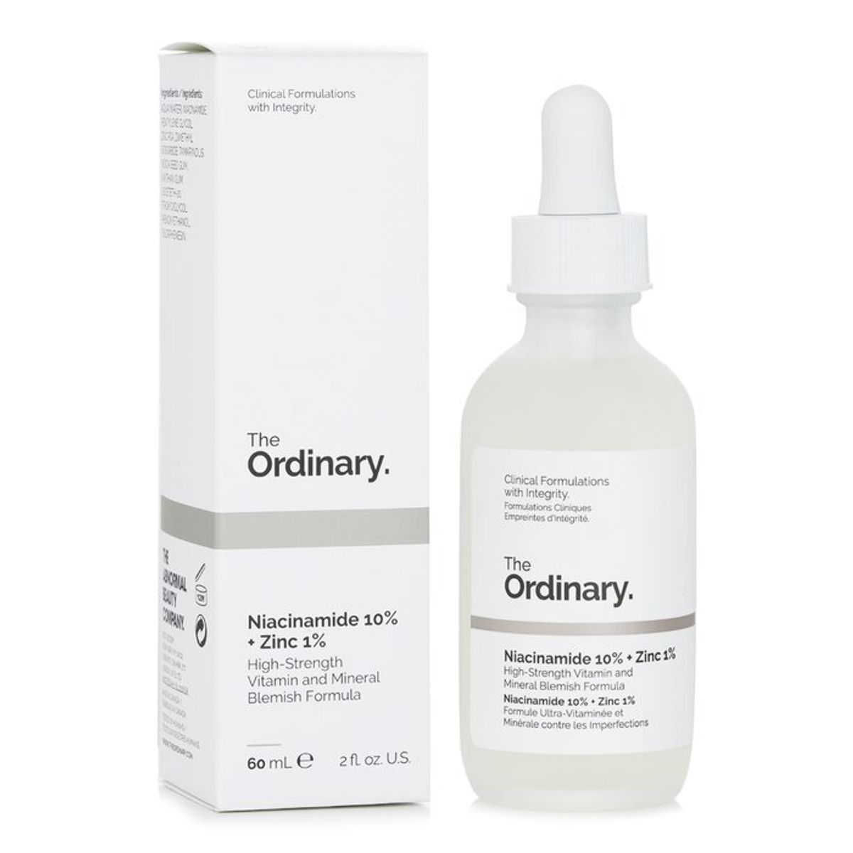 THE ORDINARY - Niacinamida 10% + Zinc 1% 60ml2oz The Ordinary
