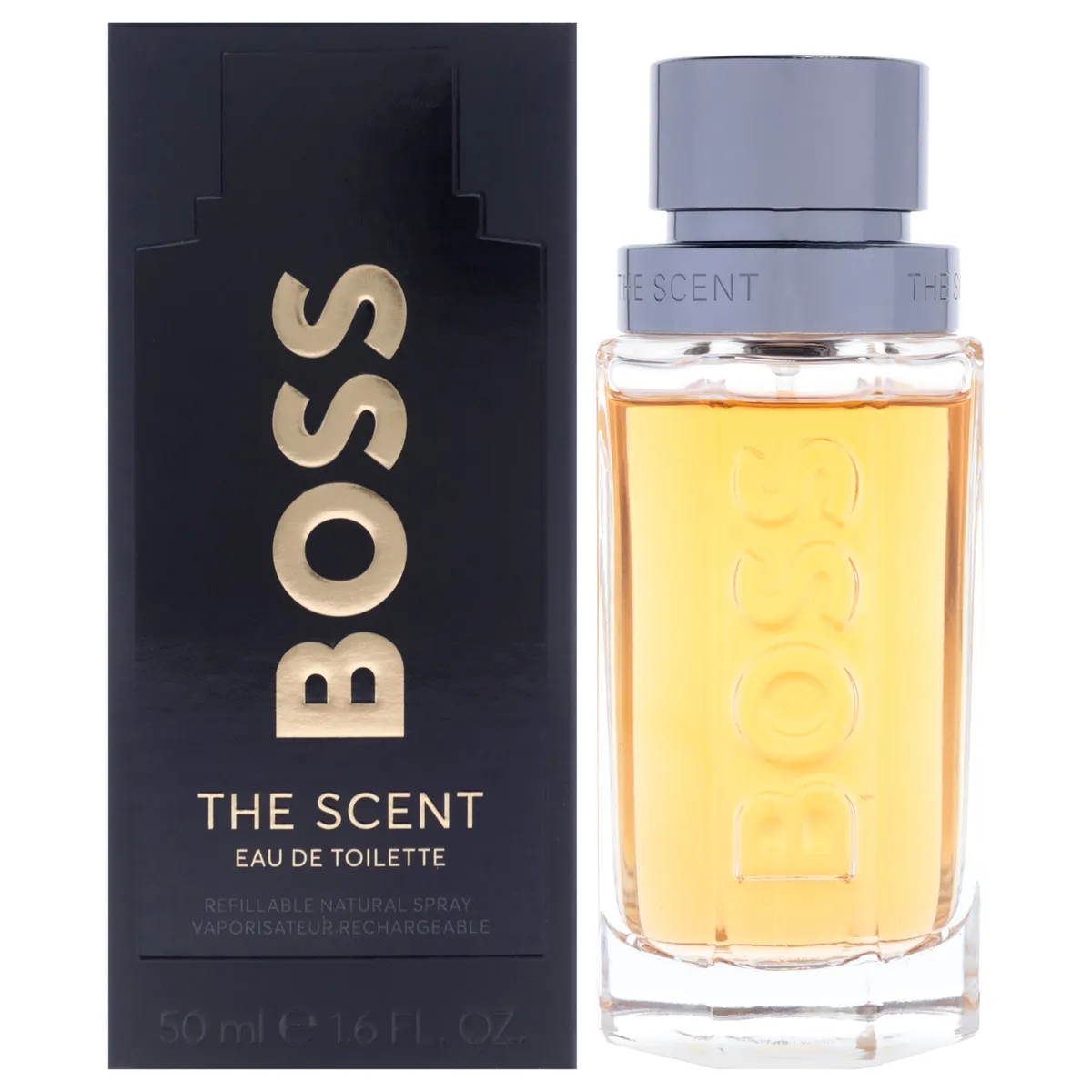 HUGO BOSS - Boss The Scent by Hugo Boss for Men - 50 ml EDT Spray (Refillable)