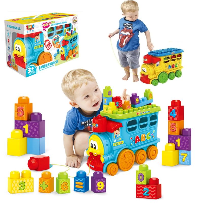 IDEAL - SET DE JUEGOS MEGABLOCKS TREN DE APRENDIZAJE