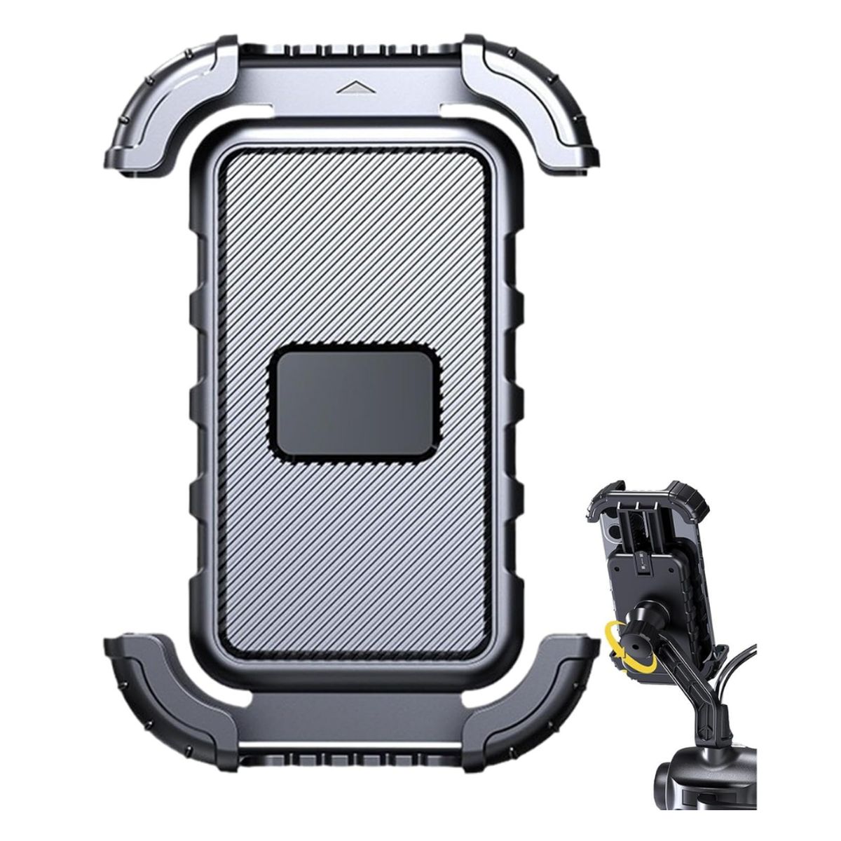 SEISA - Soporte Holder Celular para Moto 360 Ajustable Antideslizante