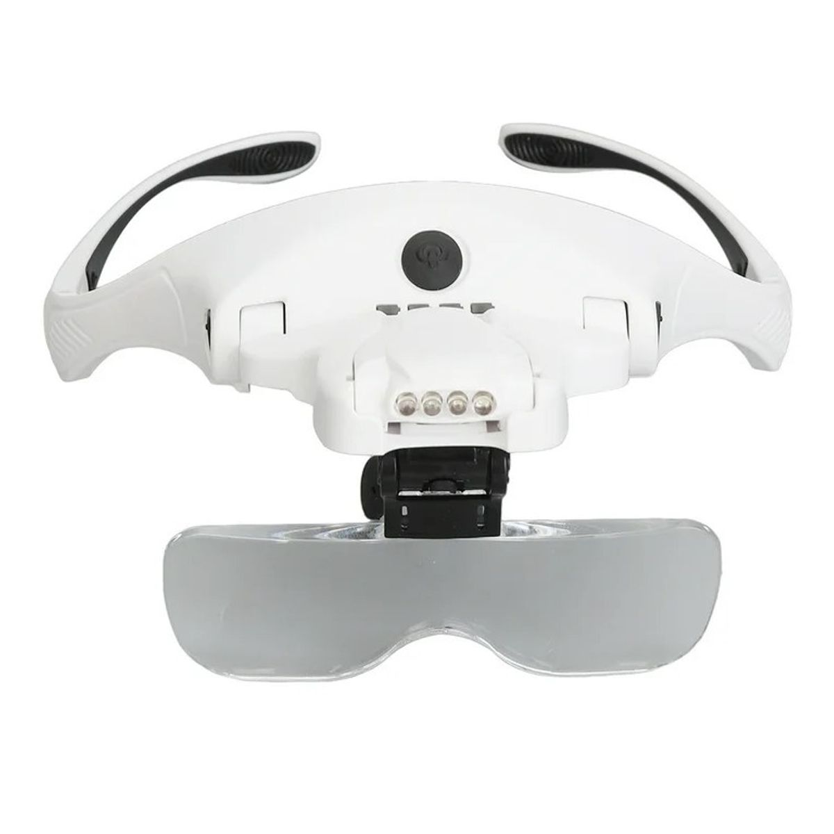 GENERICO - Lupa De Cabeza Recargable 4 Luz Led + 5 Lentes Cosmiatra