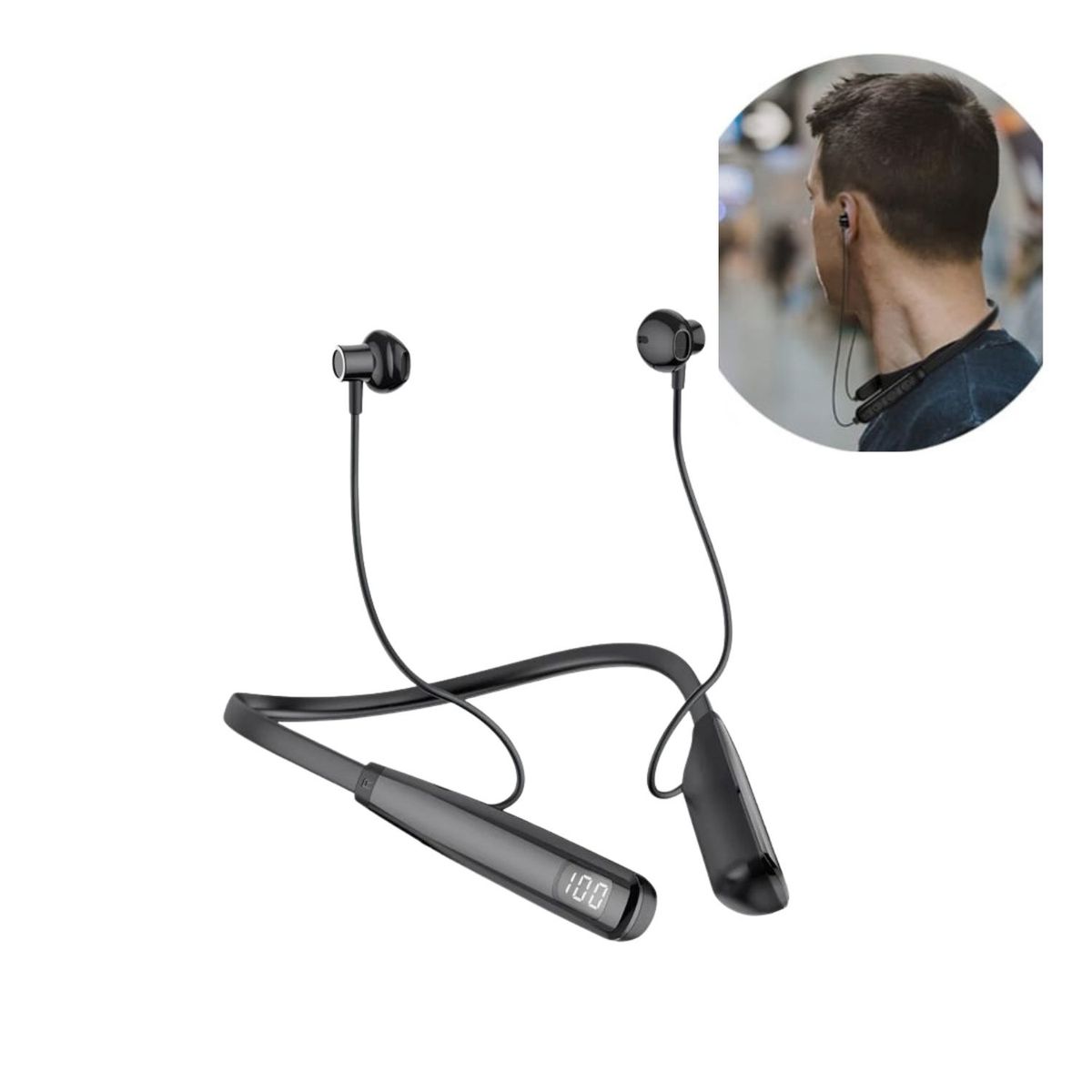 OEM - Audífono Inalámbrico Recargable Sport Movisun