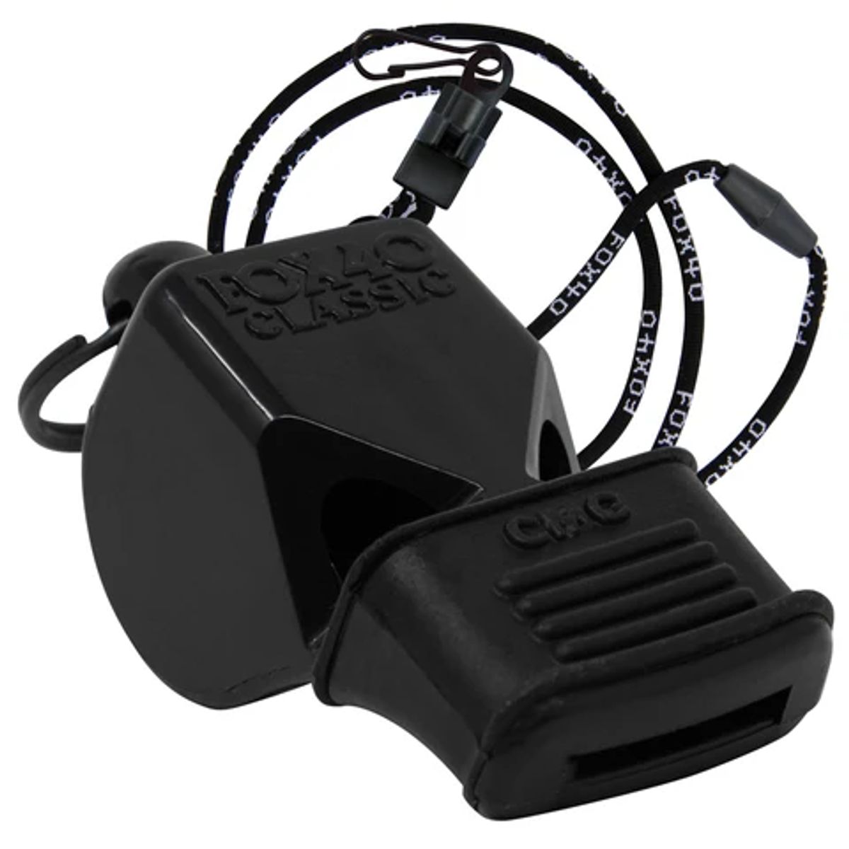 FOX 40 - SILBATO PARA ÁRBITRO FOX 40 - CLASSIC CMG OFFICIAL C CORDÓN NEGRO