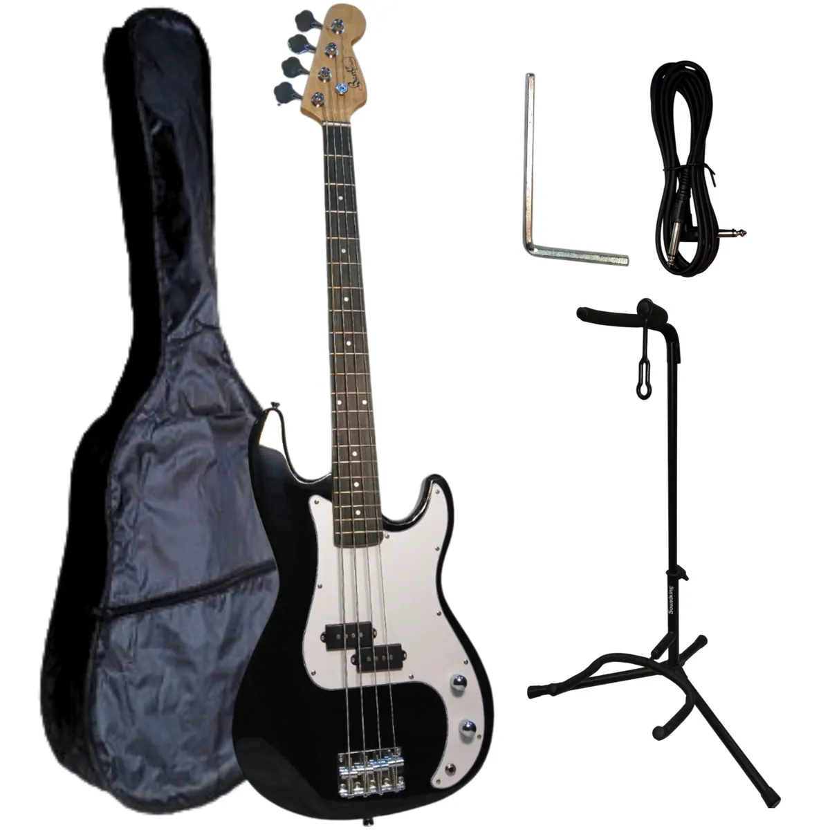 GENERICO - BAJO ELÉCTRICO DE 4 CUERDAS BARRT KB-01