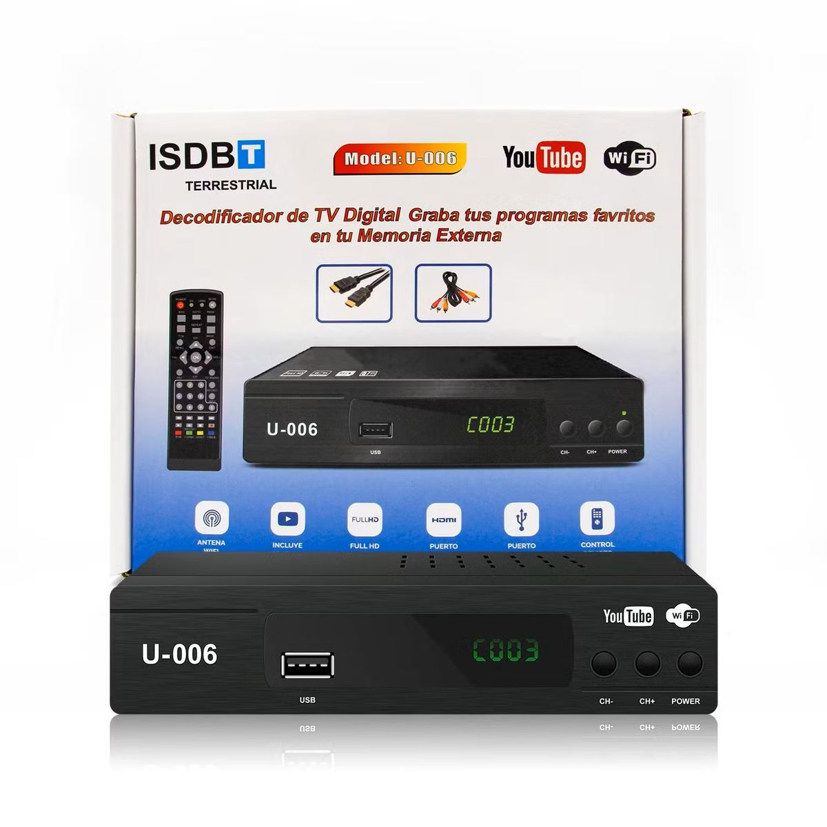 SEISA - Receptor de señal digital 4k U-006