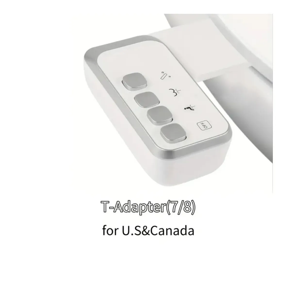 GENERICO - Accesorio bidét ultra delgado no eléctrico