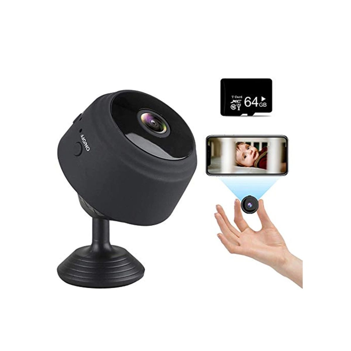 SEISA - Mini Cámara Espía 1080 Seisa Ipc-Na9