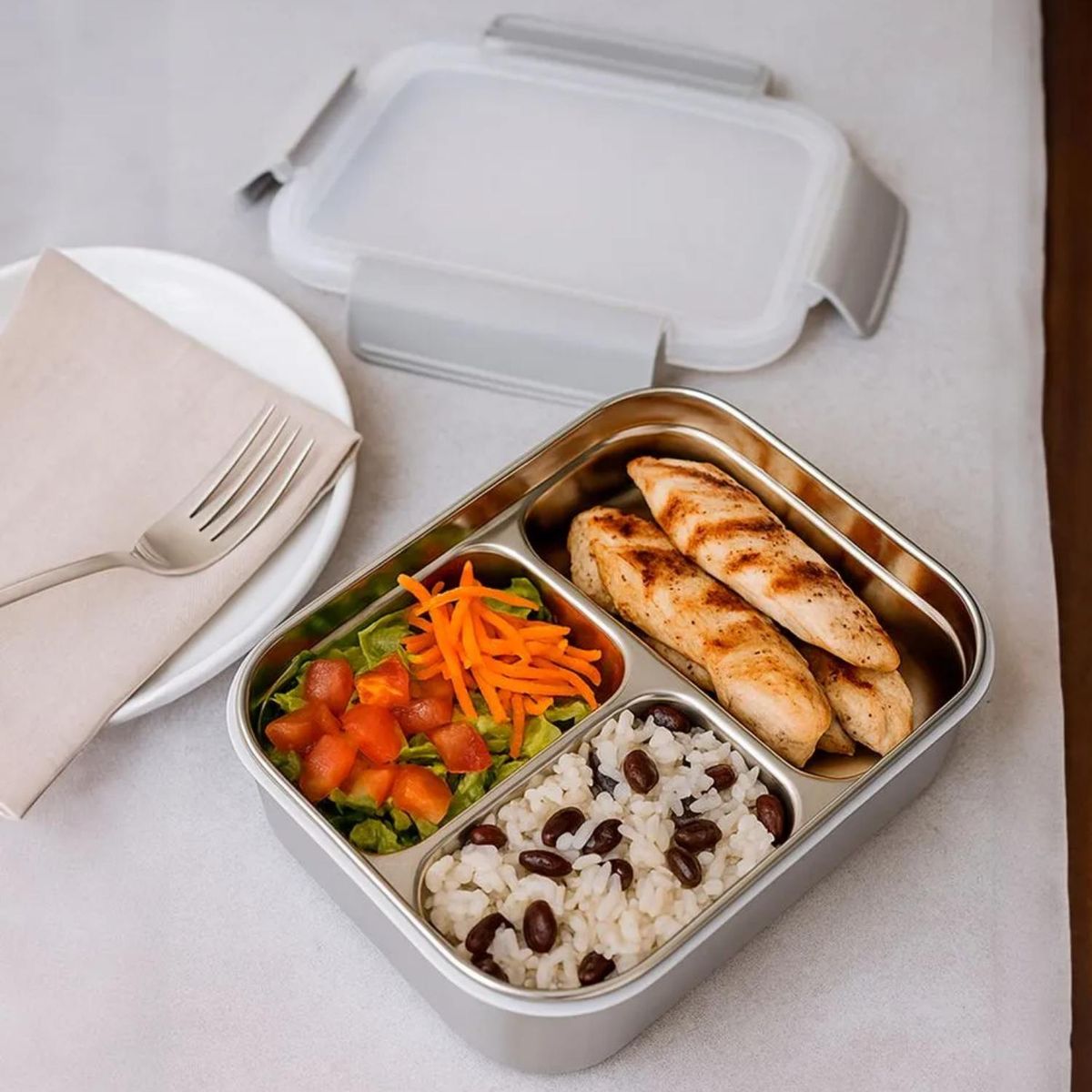 ICHIMATSU - Taper de Acero Inoxidable Hermético 205x14x75 cm- ICHIMATSU