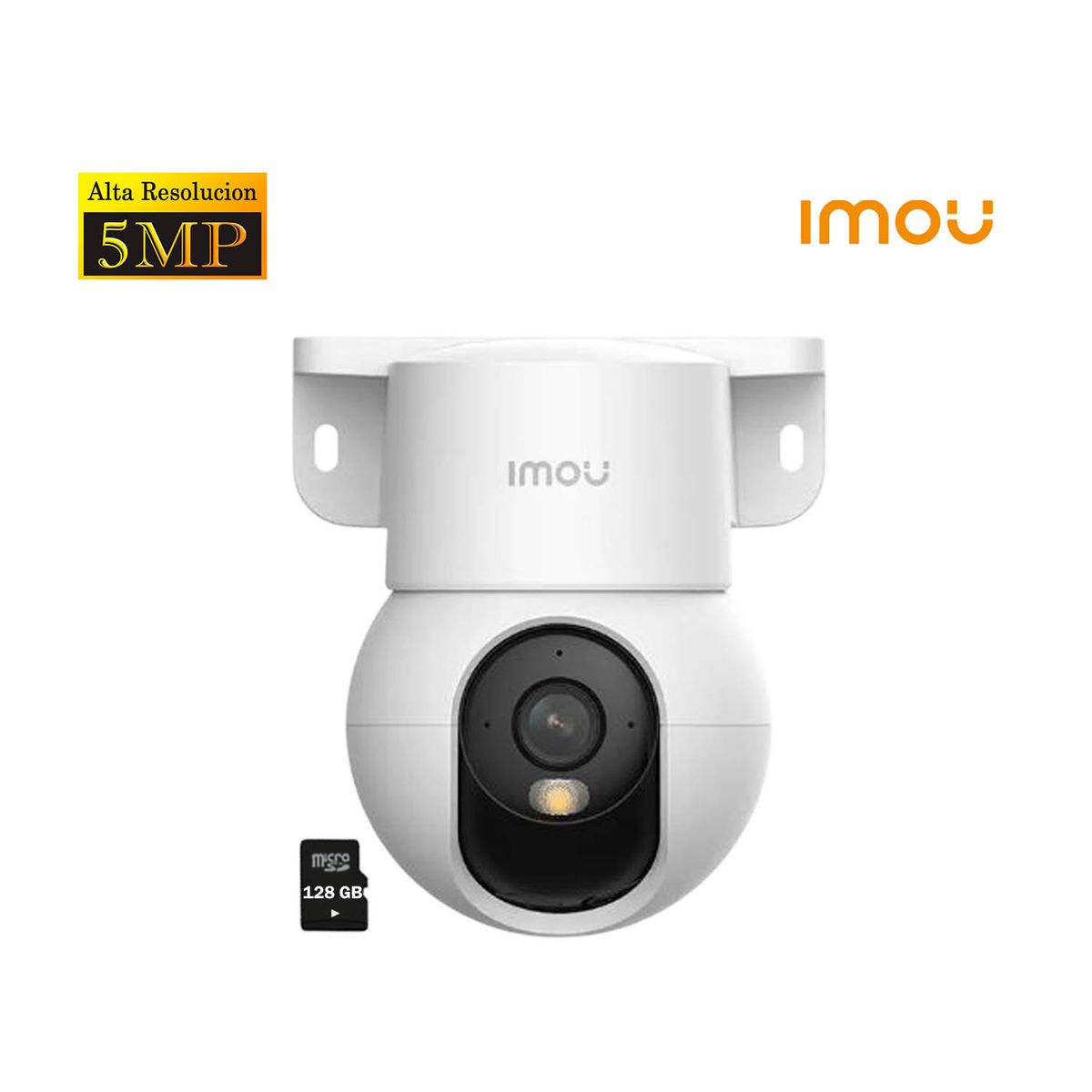 IMOU - Cámara IMOU RANGER MINI 5MP Audio 2vías Visión nocturna Interior 128GB