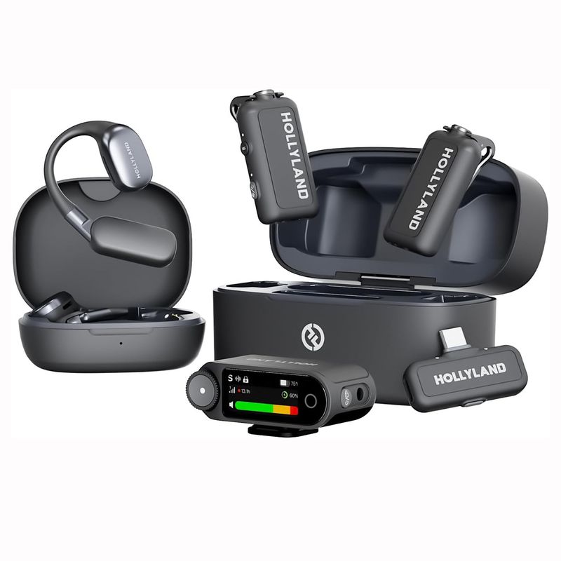 GENERICO - Hollyland Lark Max 2 COMBO Micrófono Inalámbrico Profesional