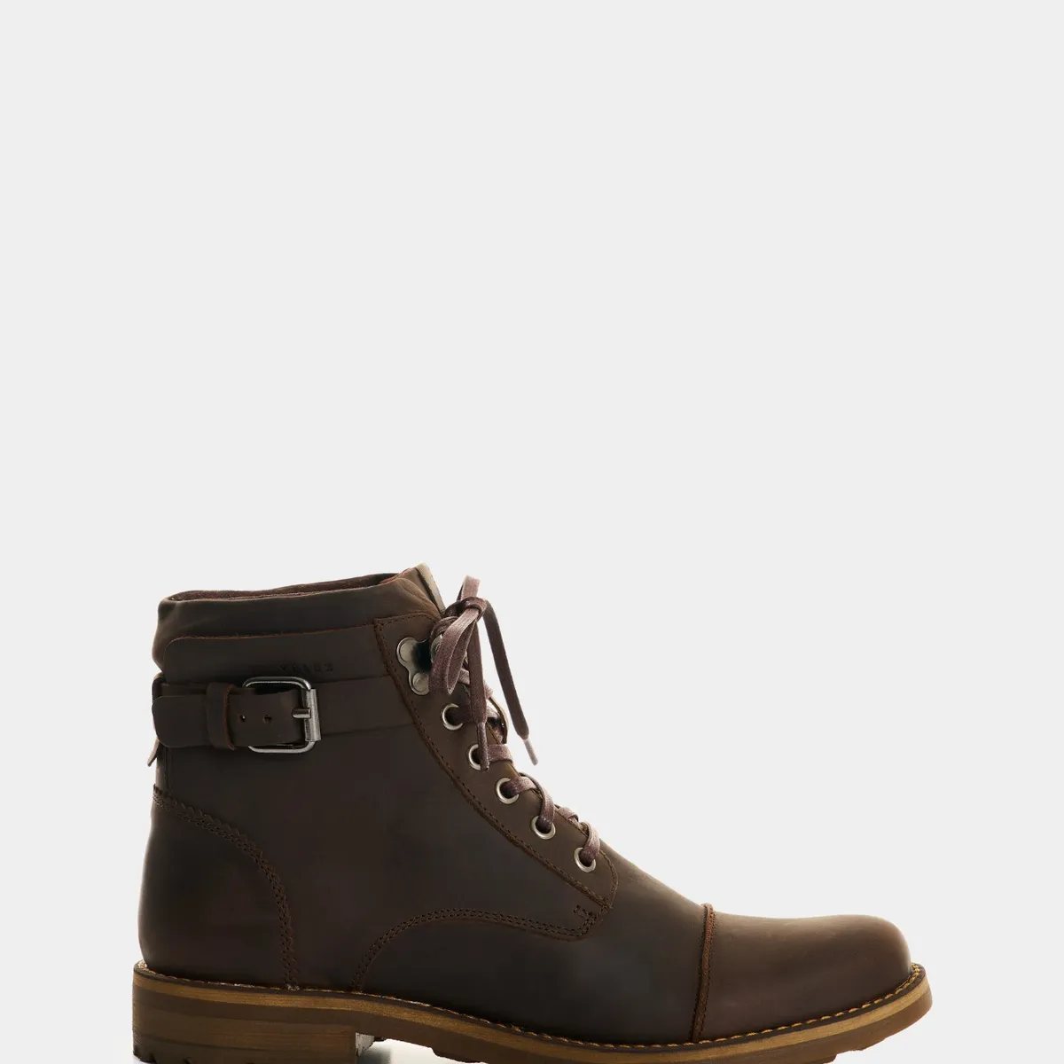 VELEZ - Vélez Botas Casual Laos De Cuero Para Hombre Vintage Cafe