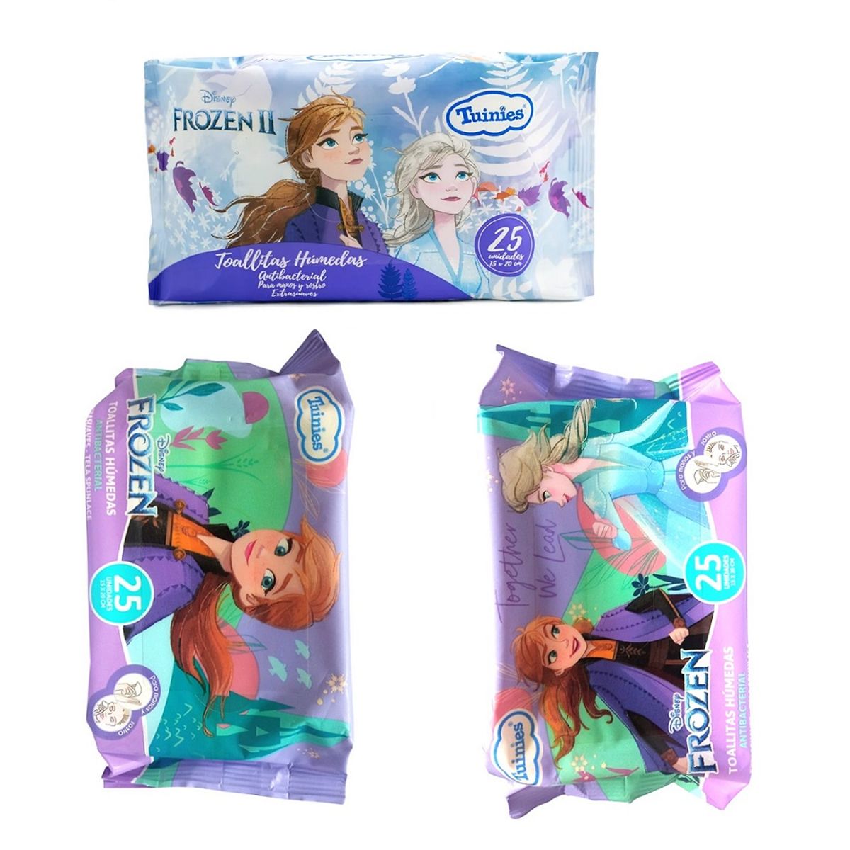 GENERICO - Paños Humedos de 25 toallitas suaves