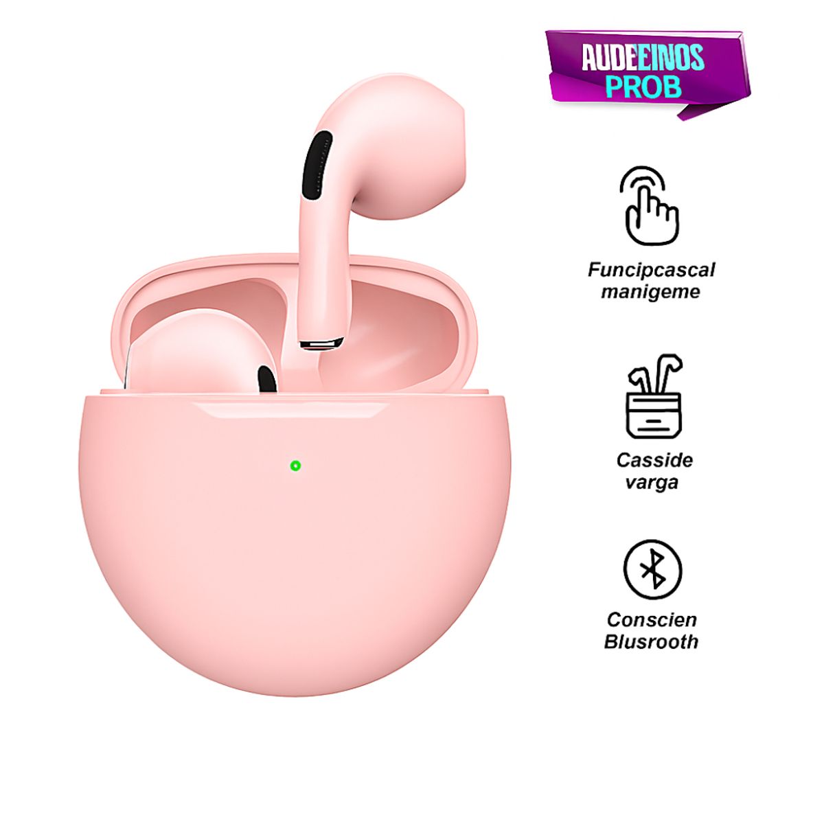 GENERICO - Audífonos Bluetooth Inalámbrico Air Pro 6