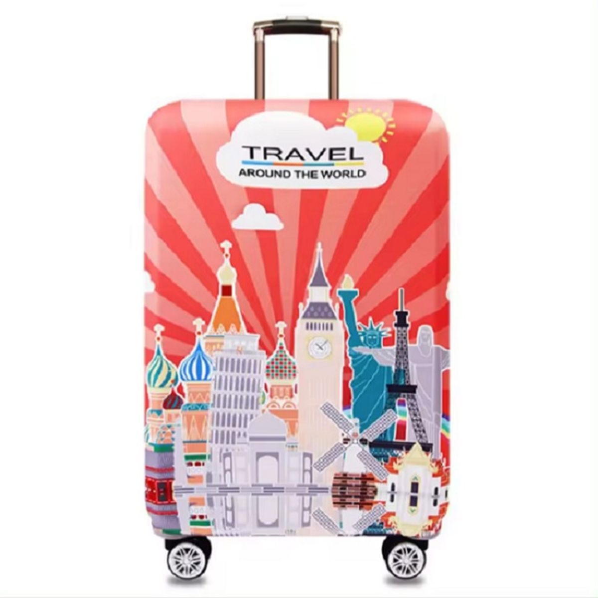 GENERICO - FUNDA PROTECTORA PARA MALETA ANTIRAYAS E IMPERMEABLE-TALLA M