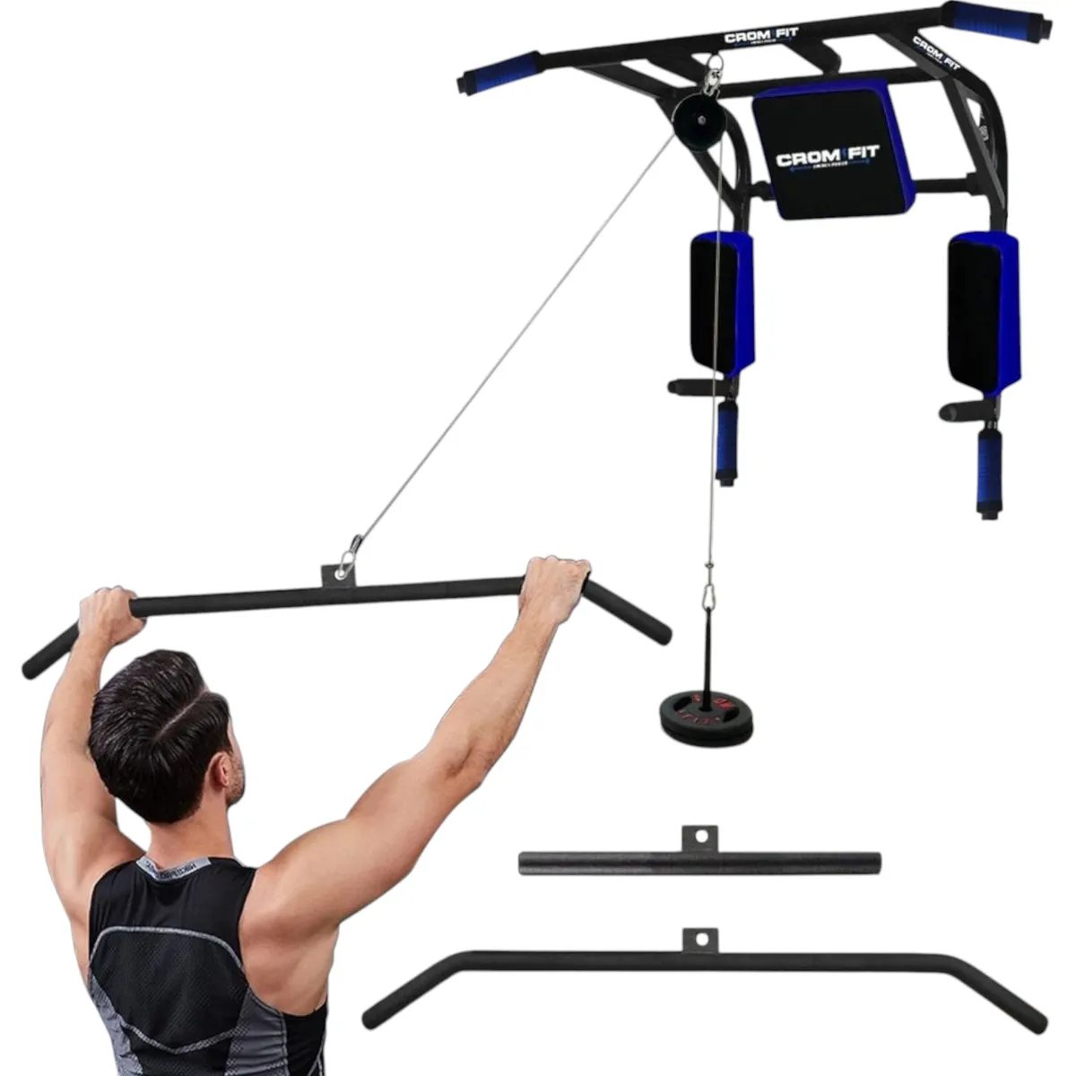 HOLGU - Sistema De Polea Cable Fitness Soga Triceps Gym