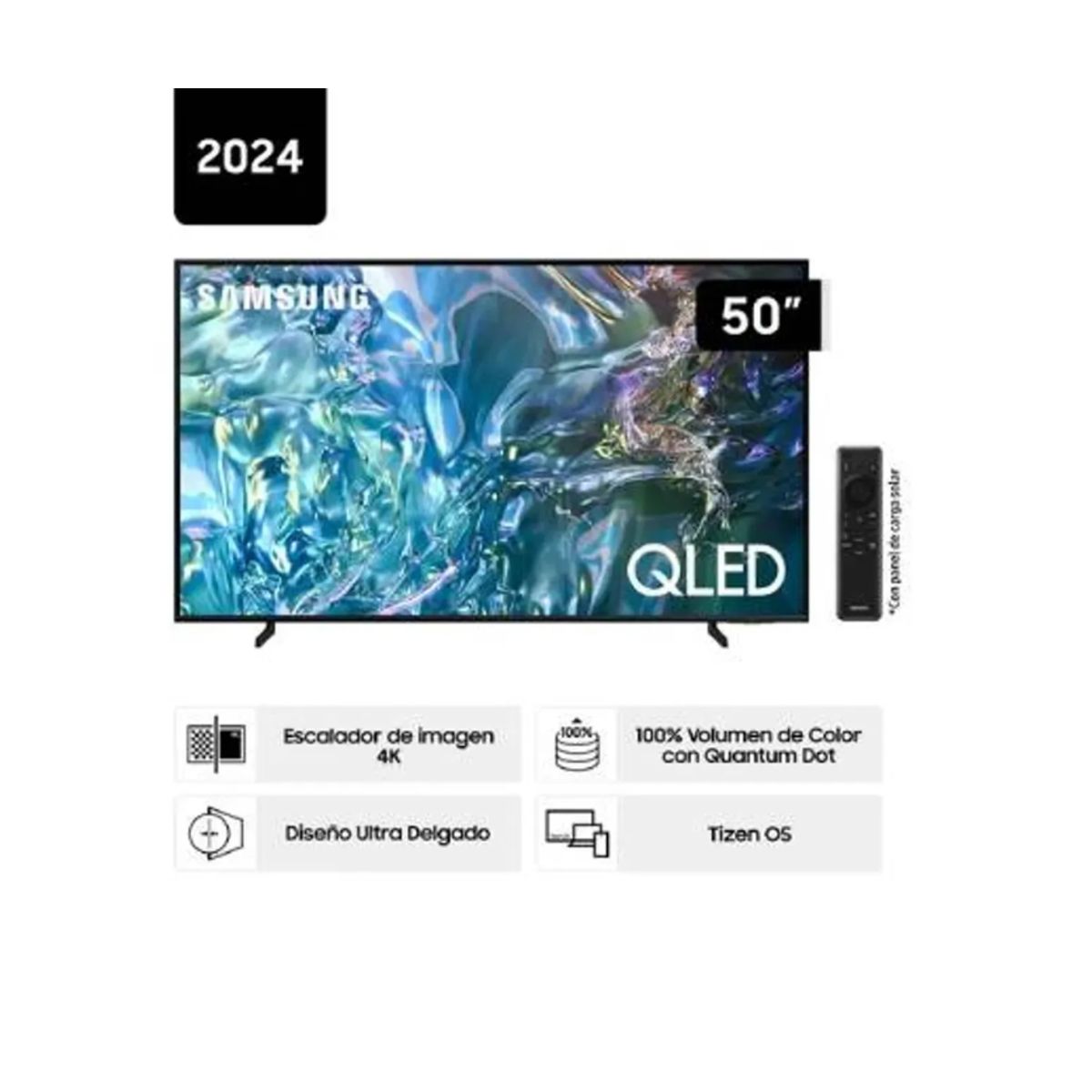 SAMSUNG - TELEVISOR SAMSUNG 50” QN50Q60DAG 4K QLED SMART + Soundbar Samsung