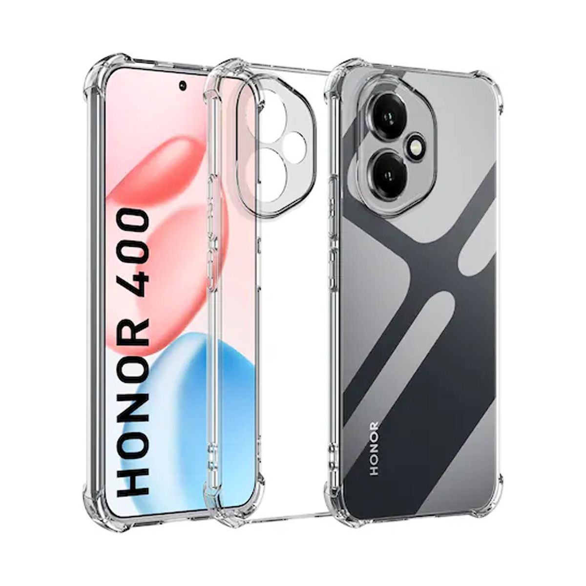 GENERICO - Case Funda Protector HONOR 400 - TRANSPARENTE ANTI IMPACTO