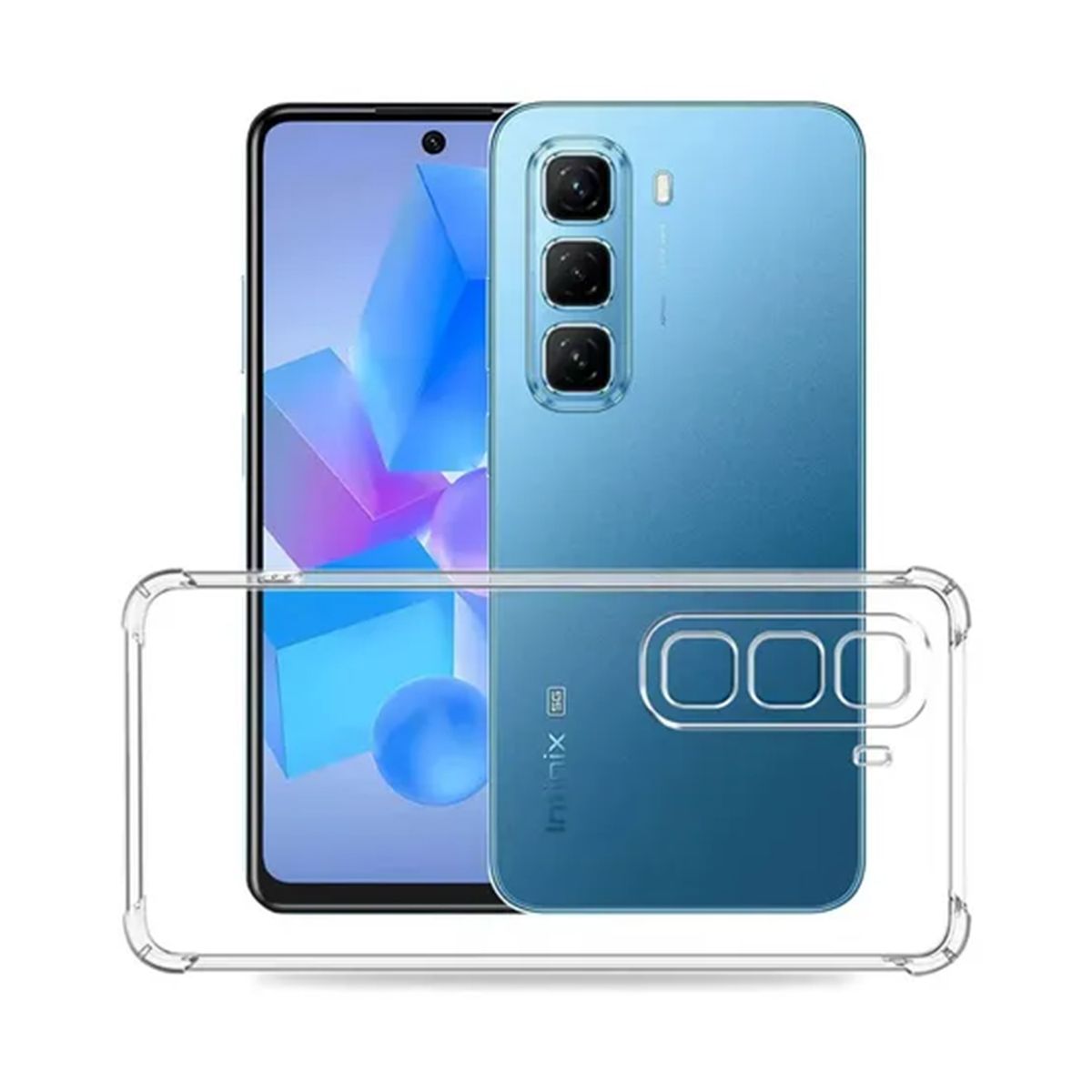 GENERICO - Case Funda Protector INFINIX HOT 50 PRO PLUS - ANTI IMPACTO