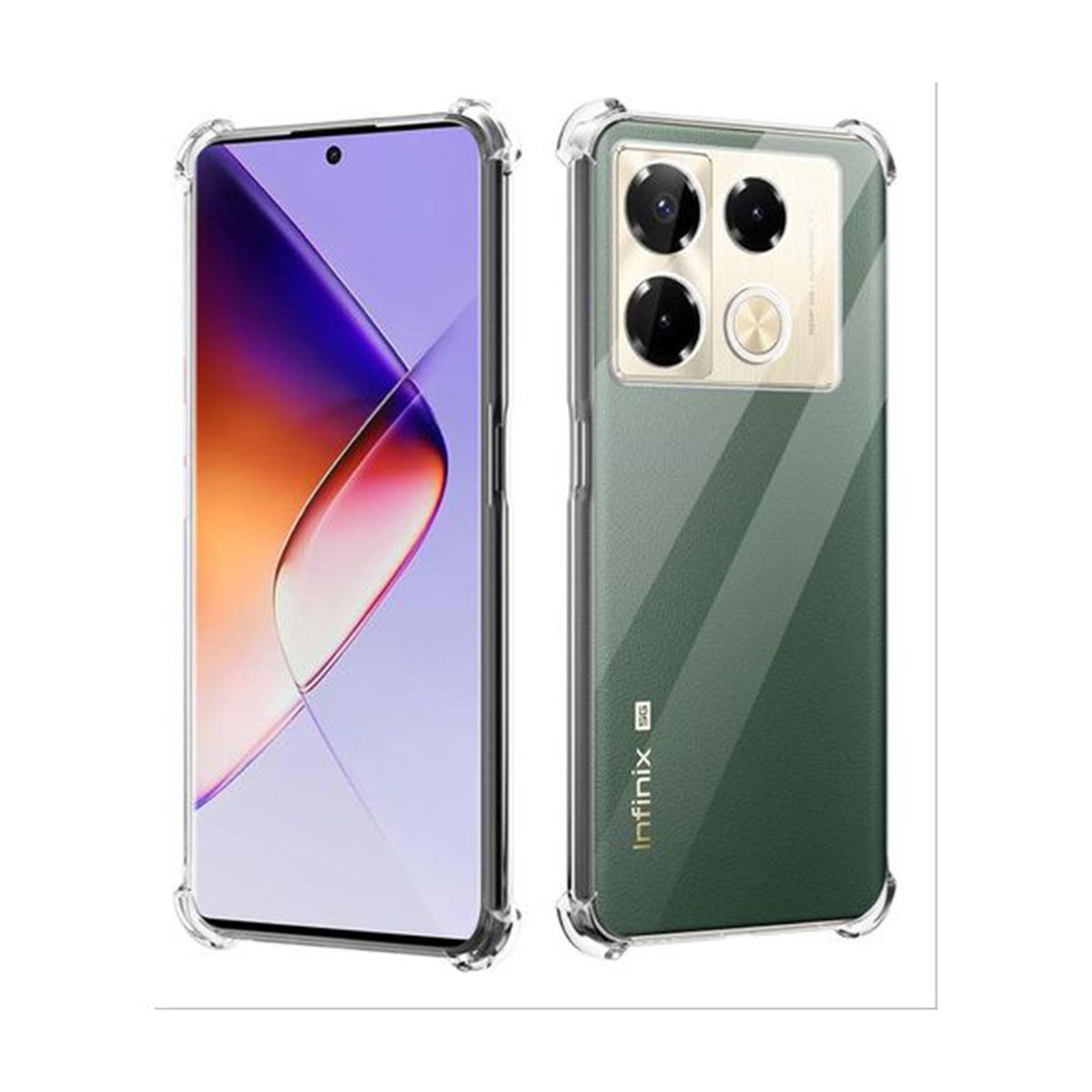 GENERICO - Case Funda Protector INFINIX NOTE 40 PRO 4G - ANTI IMPACTO