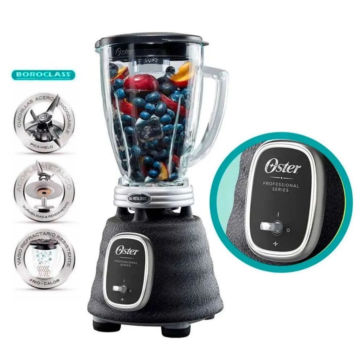 OSTER - Oster Licuadora Pro 700W BLSTBPST-053 Negro