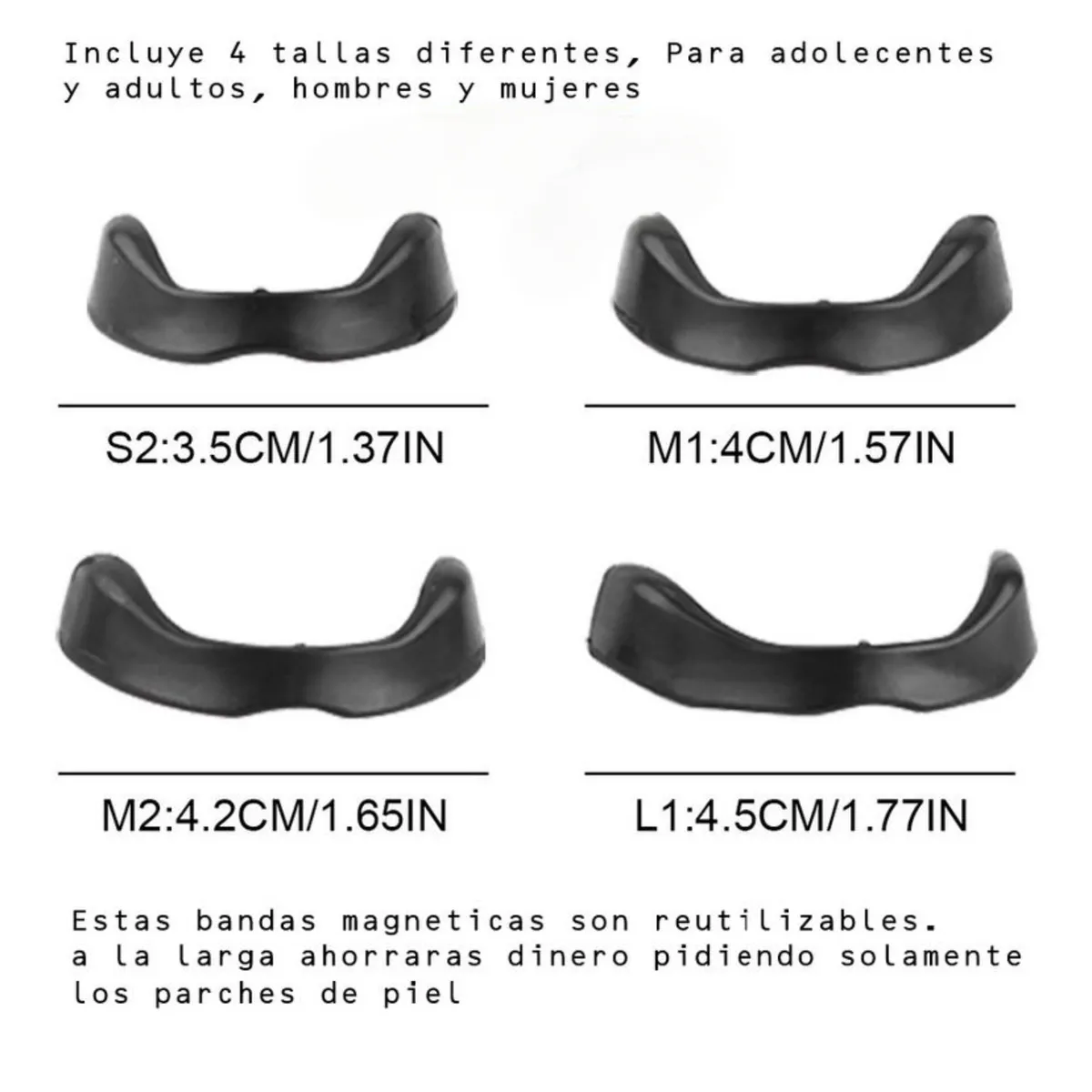 OEM - Tiras Nasales Anti ronquidos Magnéticas  x30 parches