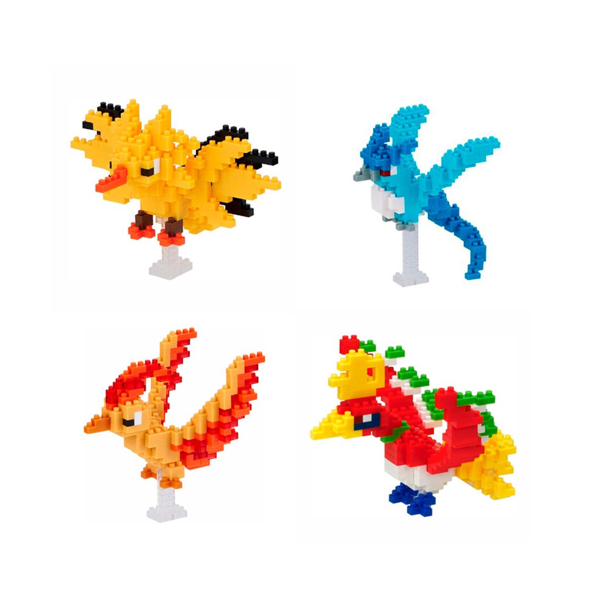 POKEMON - Pokemon Nanoblock Set Aves Legendarias