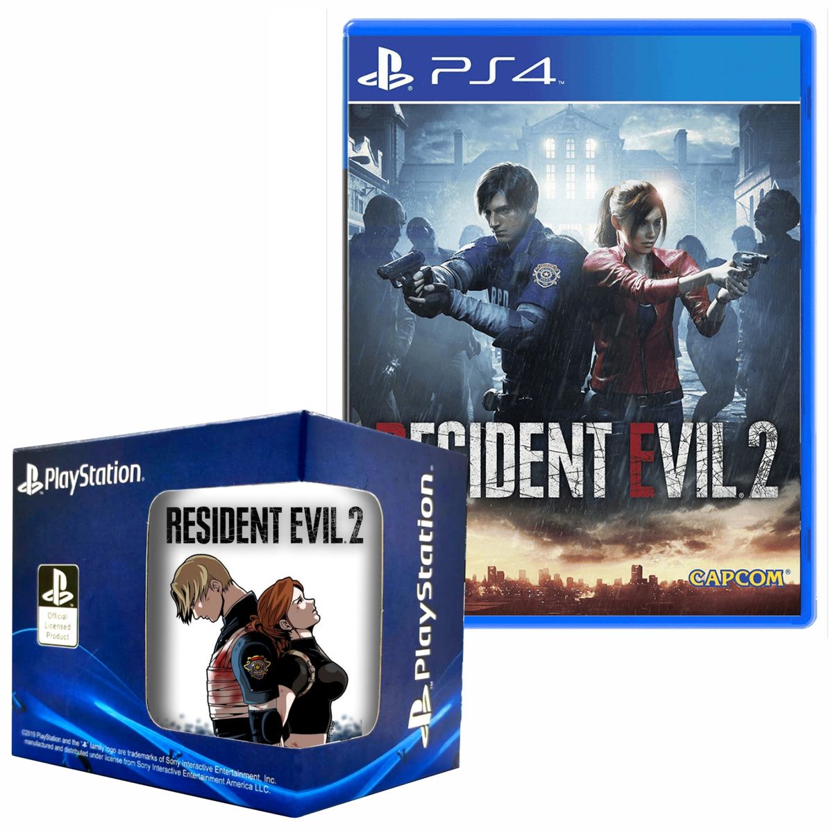 SONY - Resident Evil 2 PlayStation 4 y Taza