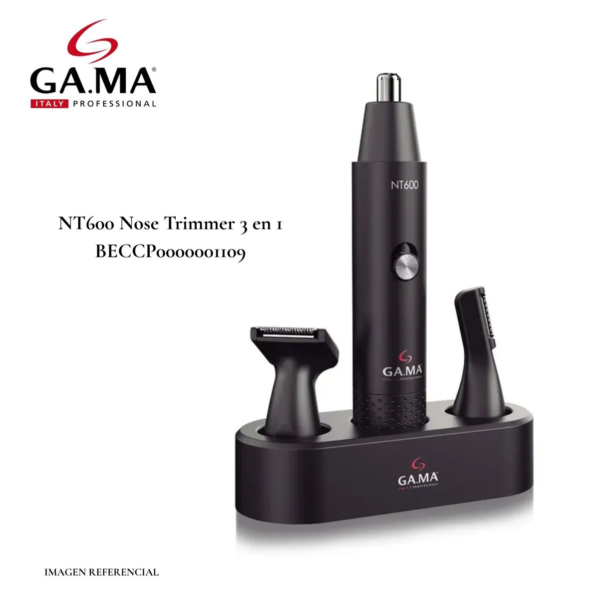 GAMA - Afeitador NT600 Nose Trimmer 3 en 1  BECCP0000001109