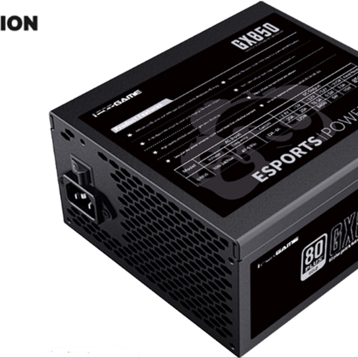 HALION - Fuente De Poder GX850 80 PLUS GOLD  IFORGAME