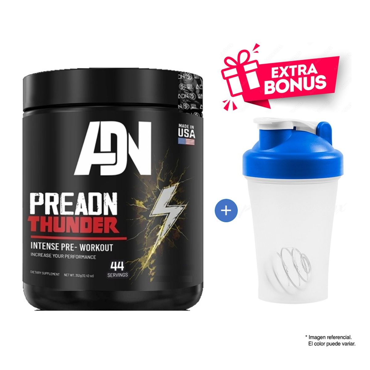 ADN - Pre Entreno ADN Preadn Thunder 352 Gr Uva