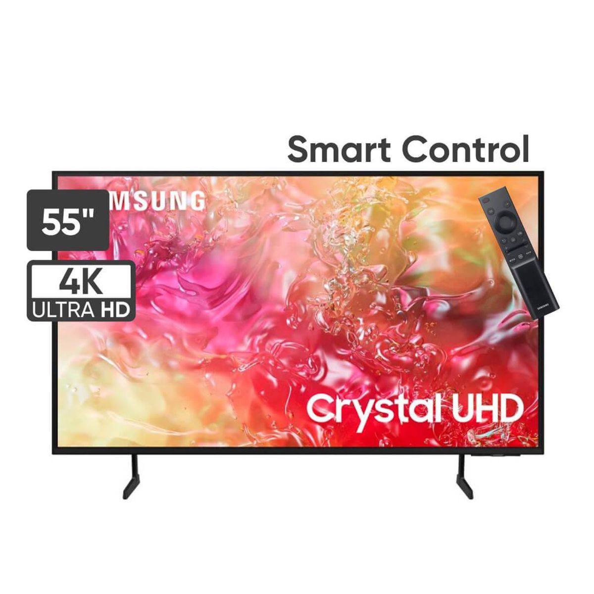 SAMSUNG - Televisor Samsung 55'' UHD 4K Tizen OS Smart TV  UN55DU7000GXPE