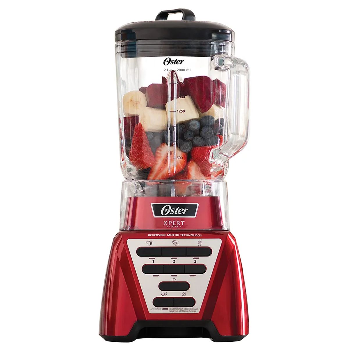 OSTER - Licuadora Oster XPERT 1500 Watts 2 Litros Rojo Reversible BLST3A-R2G (Nuevo)