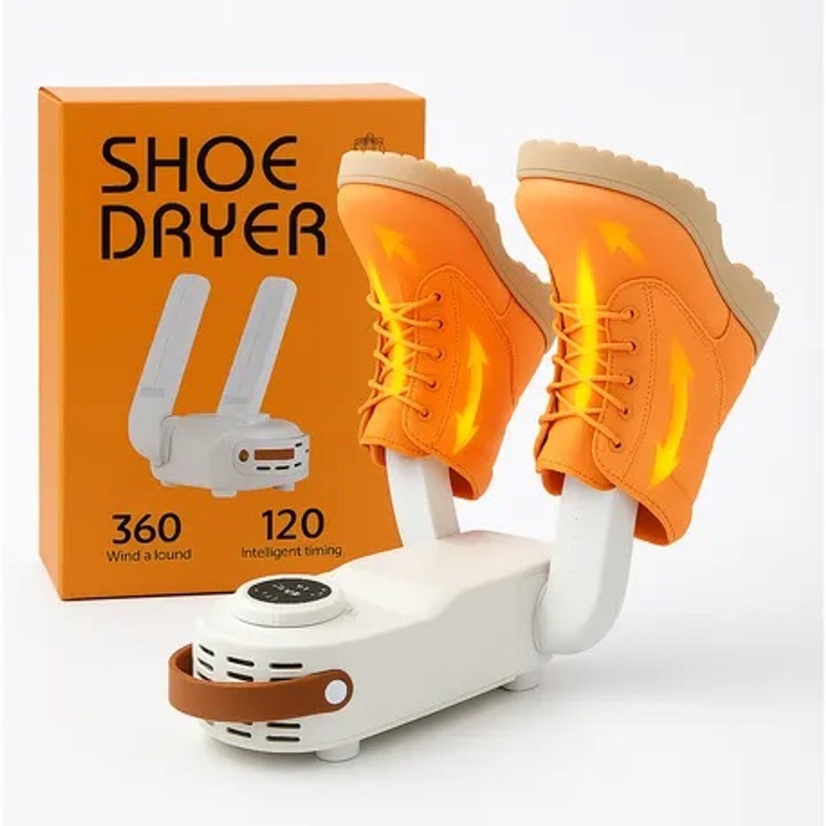 GENERICO - Secador Eléctrico de Zapatillas y Zapatos con Temporizador