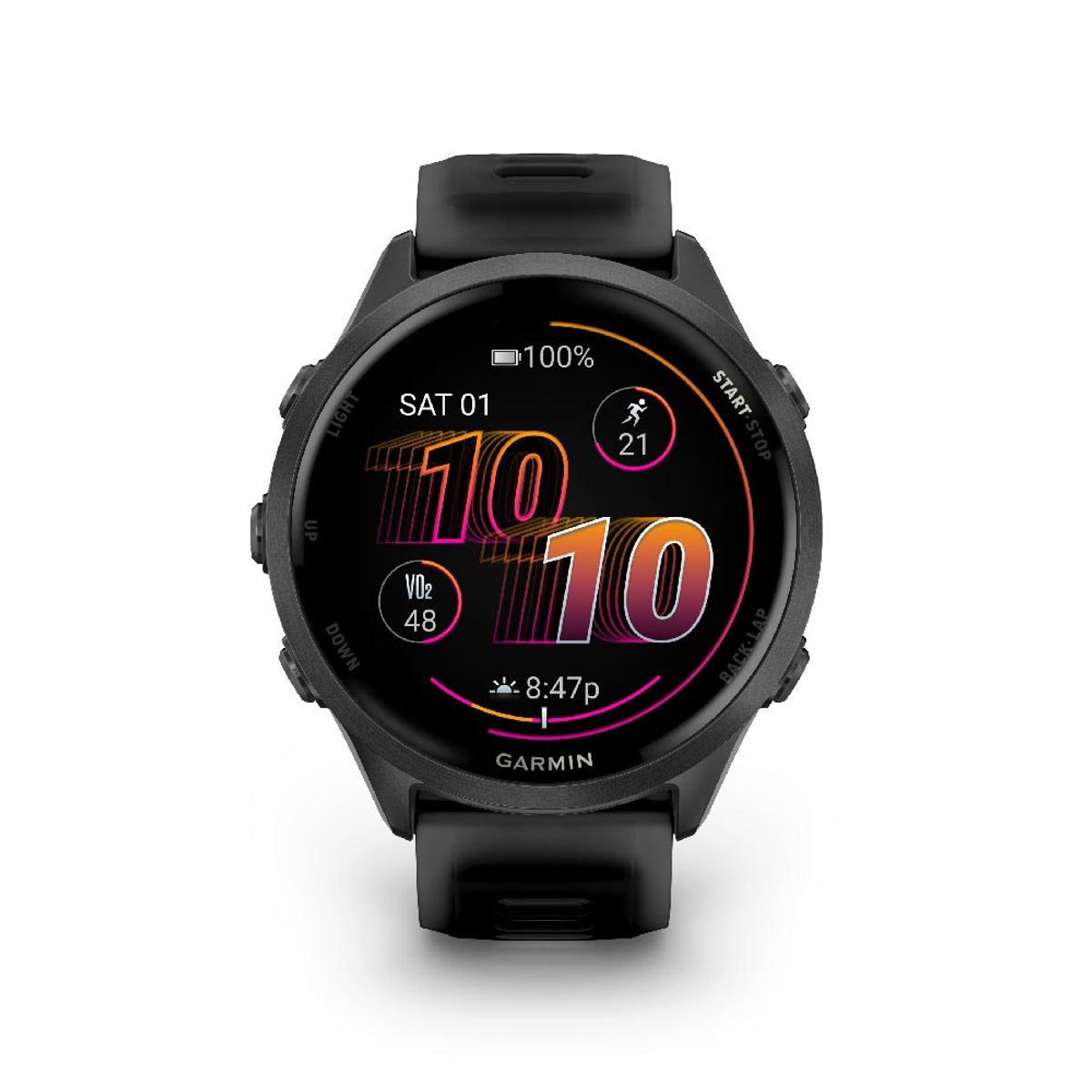 GARMIN - Smartwatch Garmin Forerunner 570 47mm Negro Running Fitness GPS