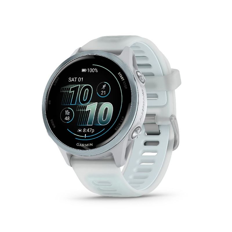 GARMIN - Smartwatch Garmin Forerunner 570 42Mm Blanco Azul Running Deporte GPS Fitness