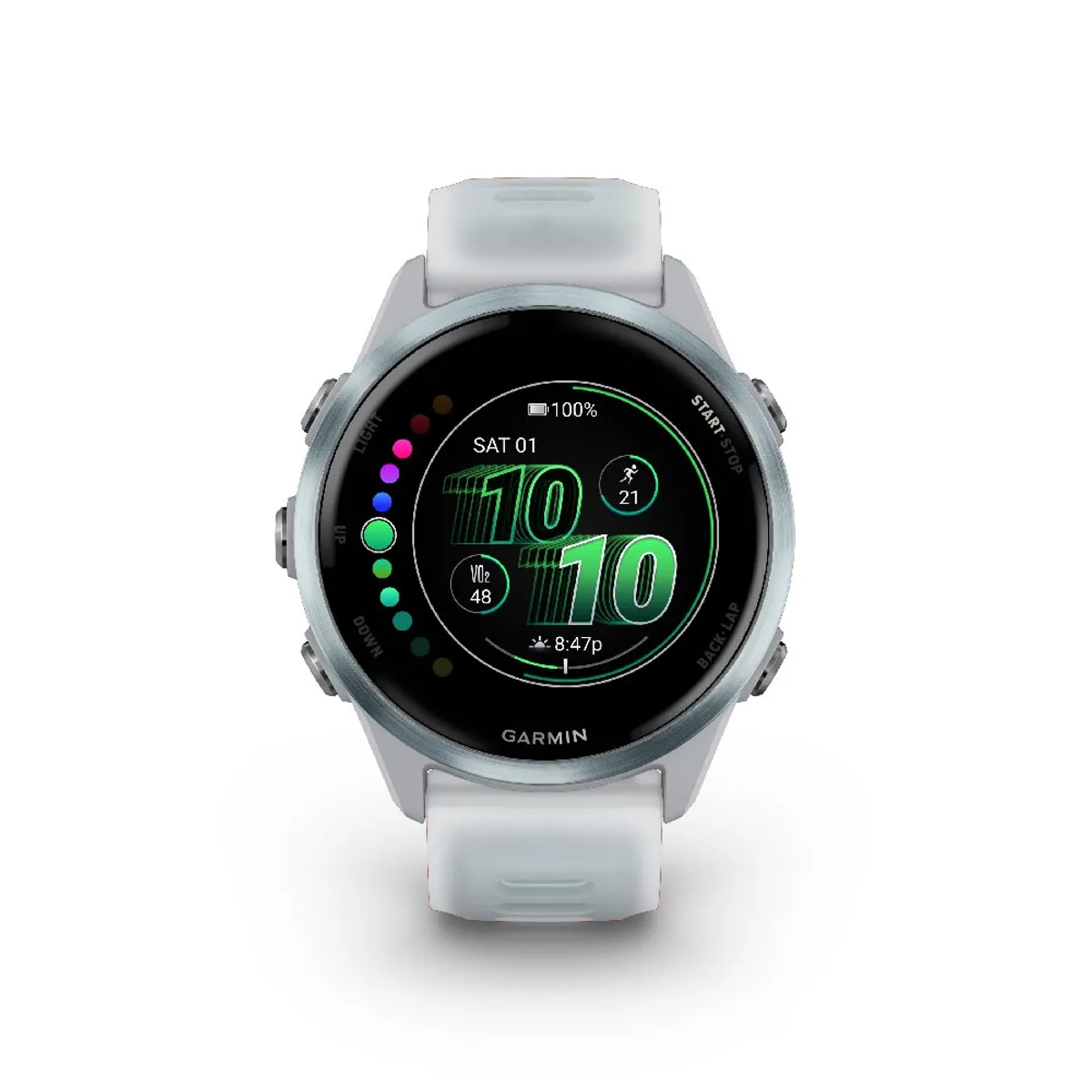 GARMIN - Smartwatch Garmin Forerunner 570 42Mm Blanco Azul Running Deporte GPS Fitness