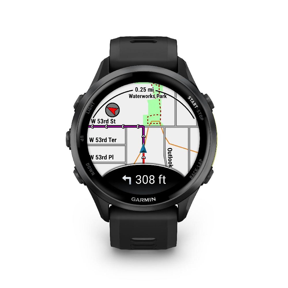 GARMIN - Smartwatch Garmin Forerunner 970 Negro Amarillo Running Deporte GPS Fitness