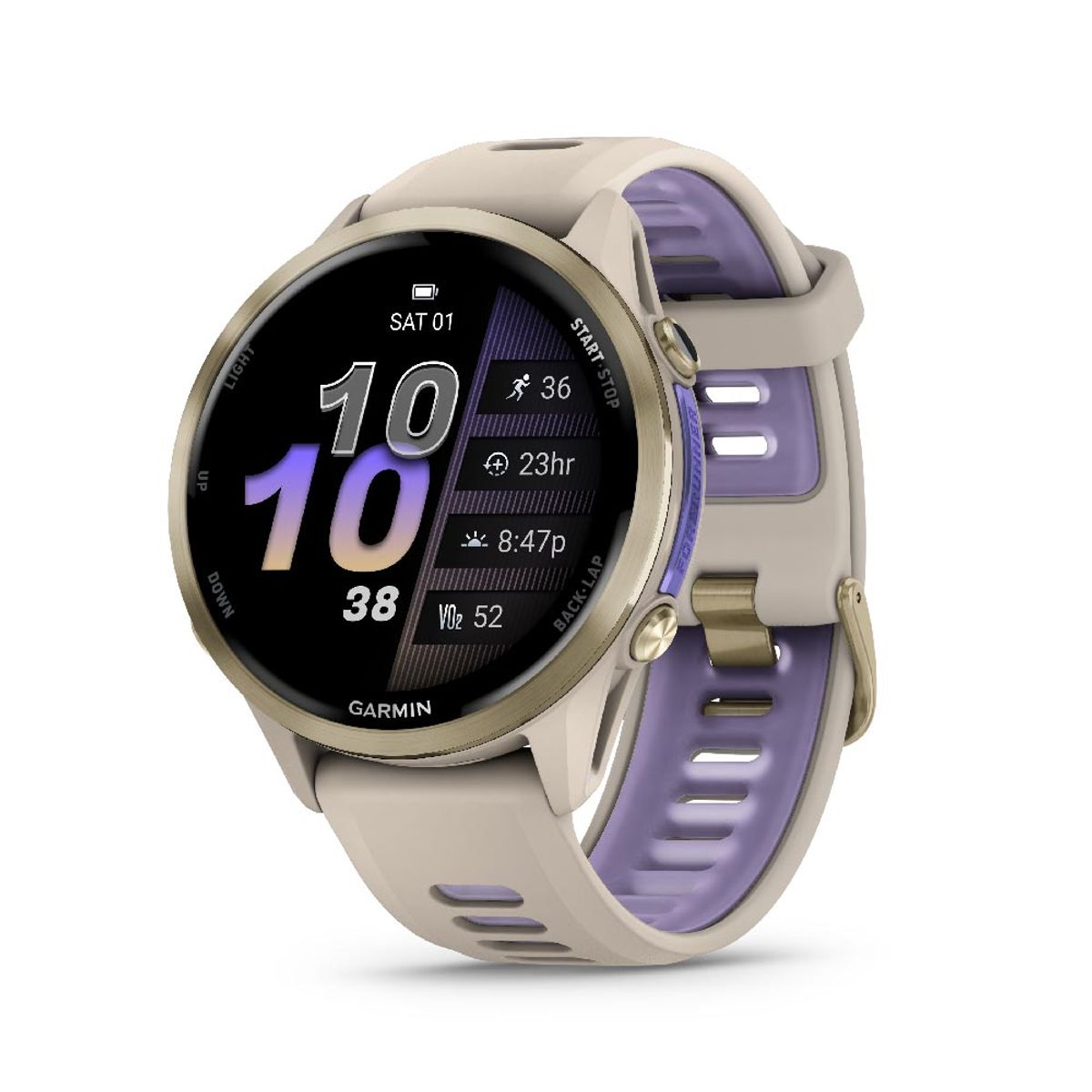GARMIN - Smartwatch Garmin Forerunner 970 Gris Indigo Running Deporte GPS Fitness
