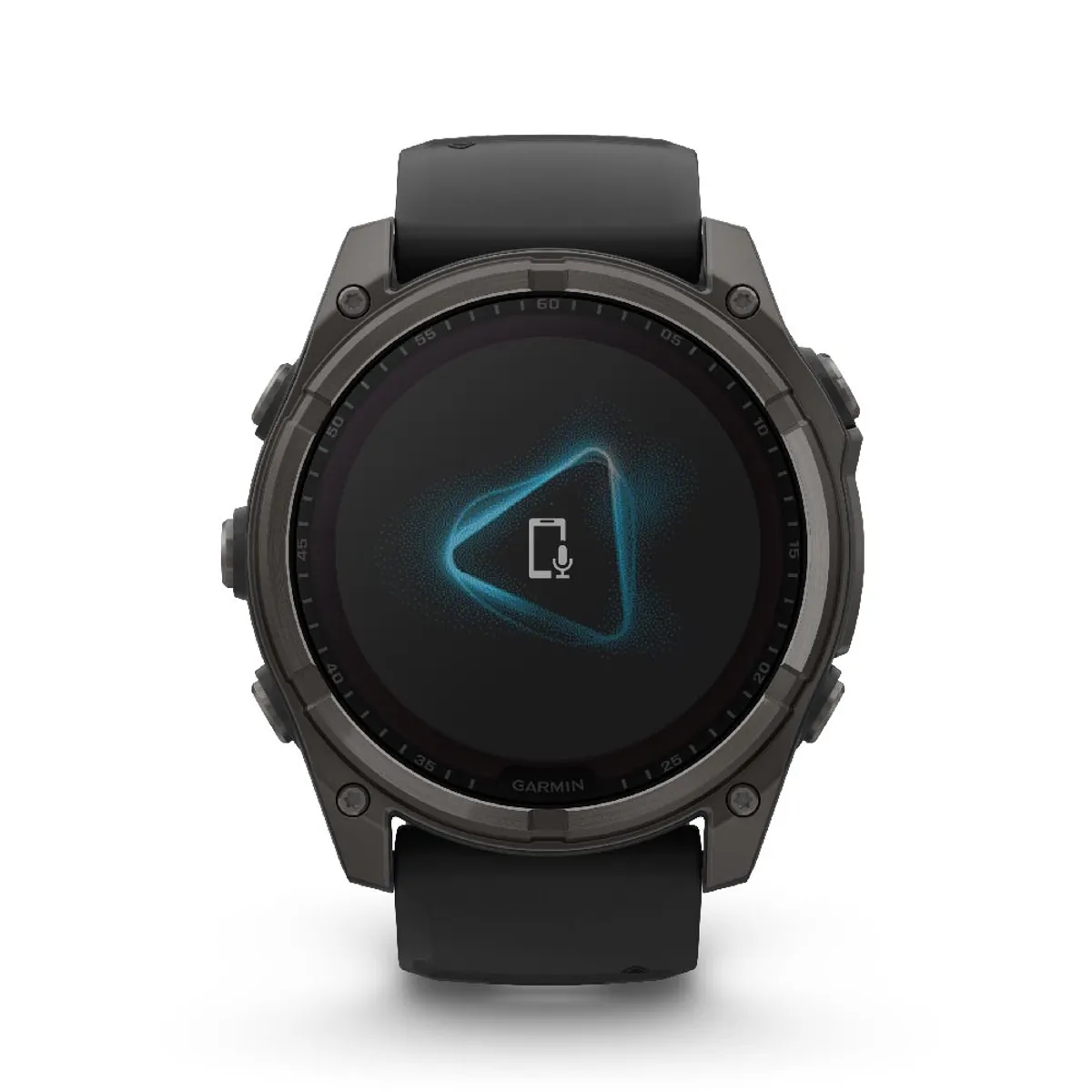 GARMIN - Smartwatch Garmin Fenix 8 51Mm Zafiro Solar Carbon Gris Titanio Running Deporte GPS Fitness