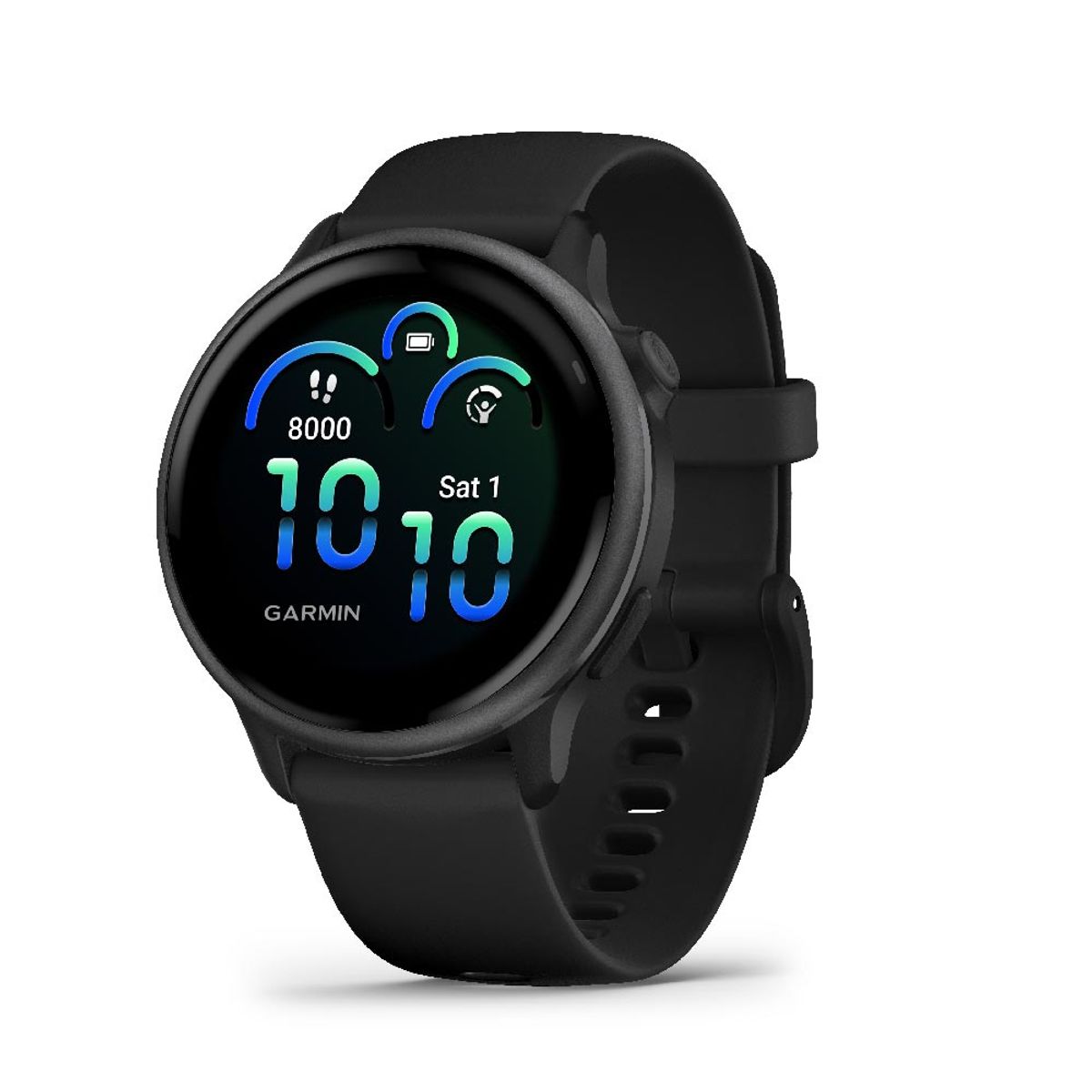 GARMIN - Smartwatch Garmin Vivoactive 6 Pizarra Negro Running Deporte GPS Fitness