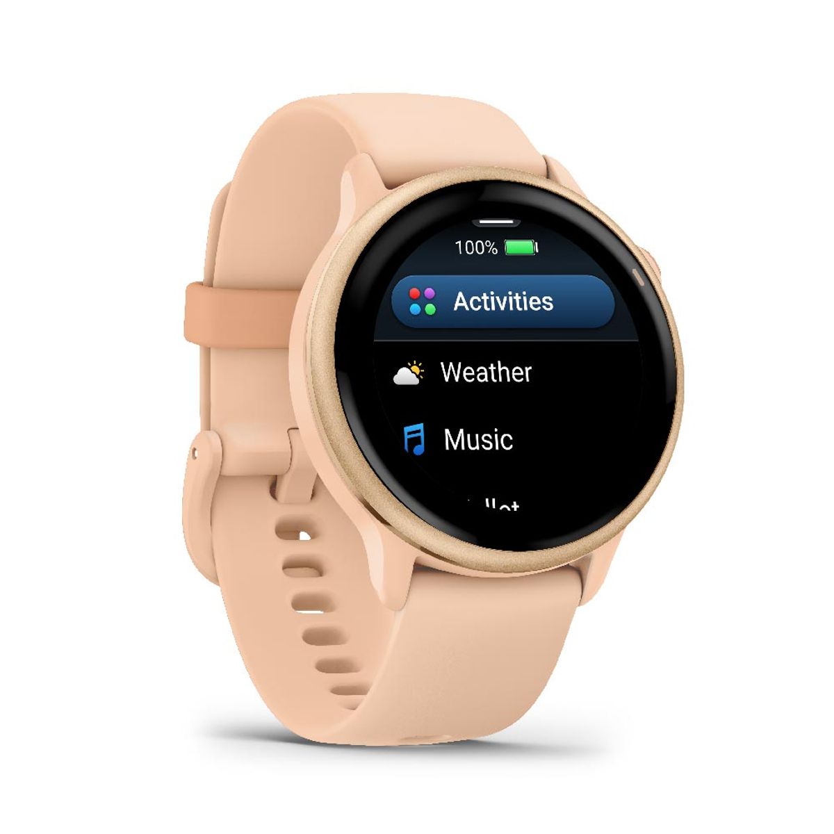 GARMIN - Smartwatch Garmin Vivoactive 6 Rosa Amanecer Running Fitness Deporte GPS