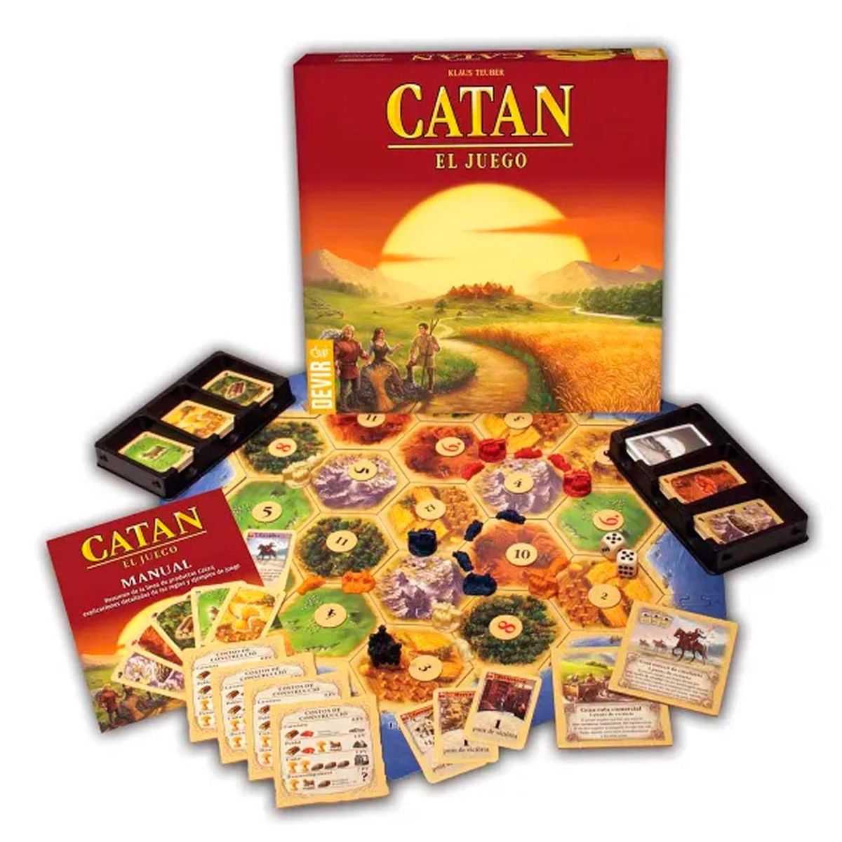 DEVIR - DEVIR JUEGO DE MESA CATAN ESPAÑOL