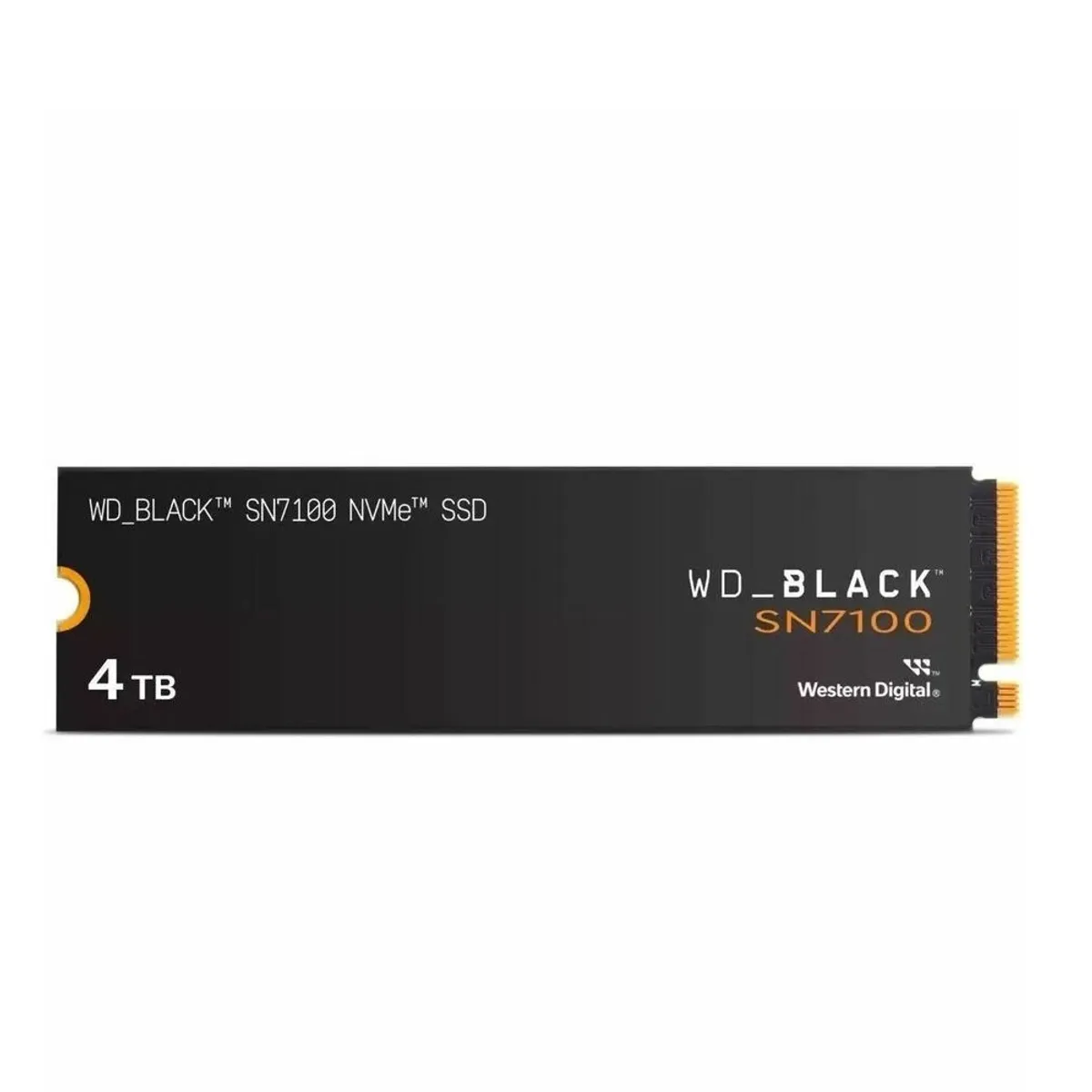 WESTERN DIGITAL - Disco Solido SSD WD Black SN7100 4TB M2 2280 PCIe G3n 4