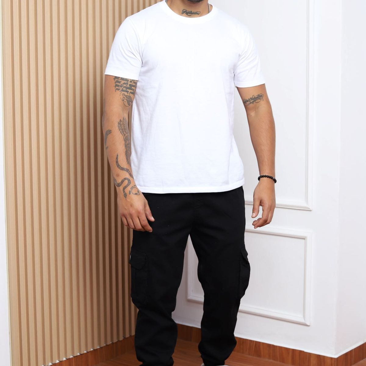 QH - Jogger para Hombre de Tela Drill