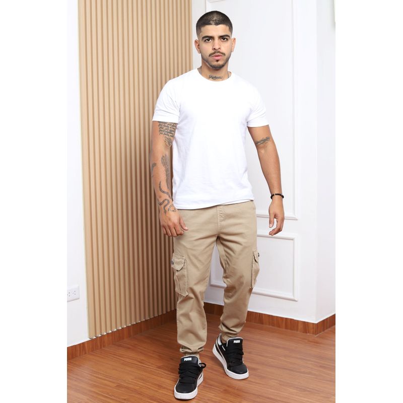 Jogger para Hombre de Tela Drill QH