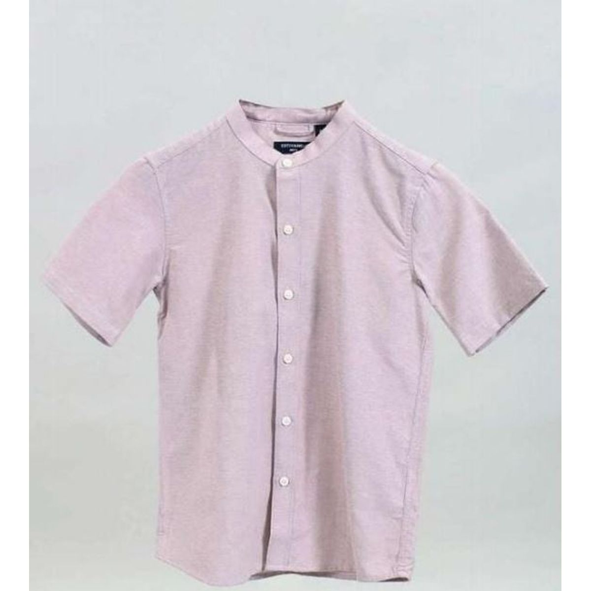 ESTIVANELI - Camisa para Niño Manga Corta Estivaneli Cuello Chino