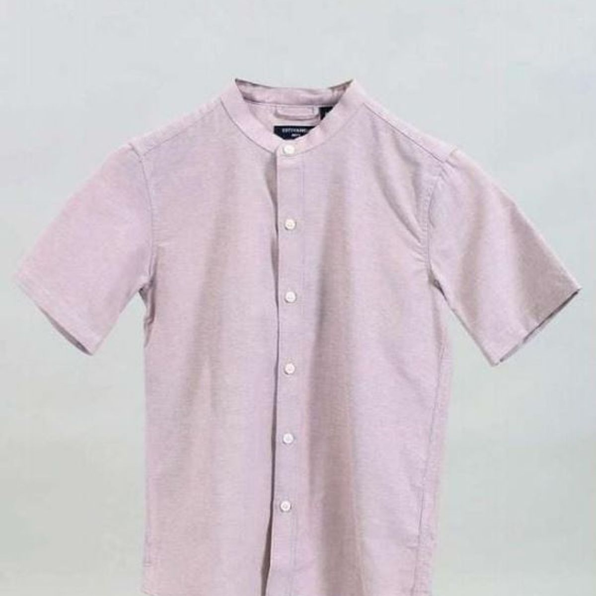 ESTIVANELI - Camisa para Niño Manga Corta Estivaneli Cuello Chino