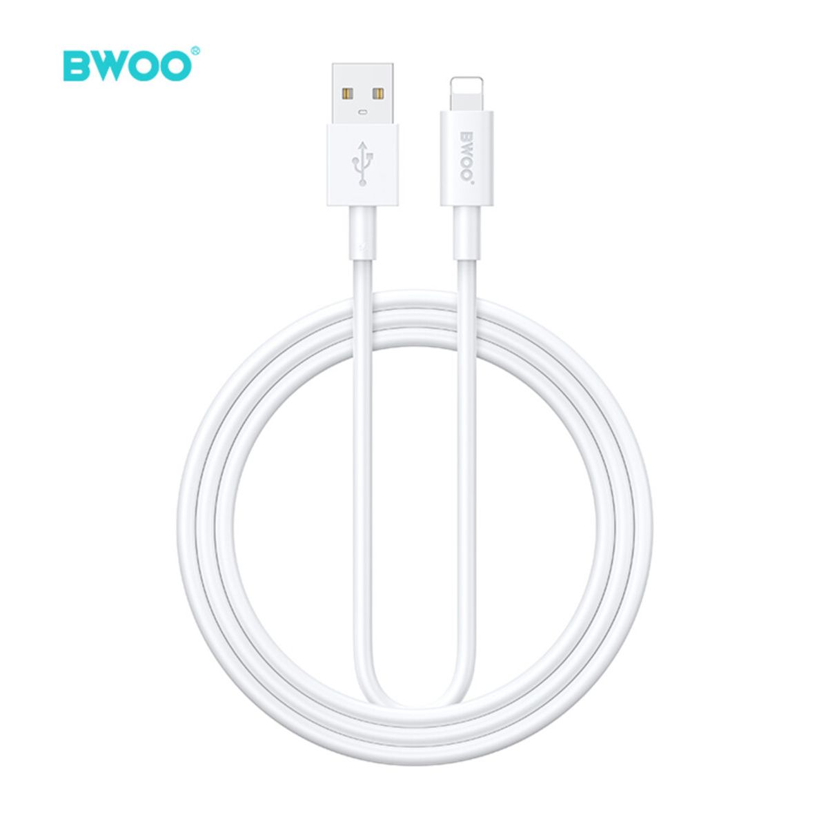GENERICO - CABLE DE DATOS CARGA RAPIDA USB A LIHTNING 480MB X285L BWOO
