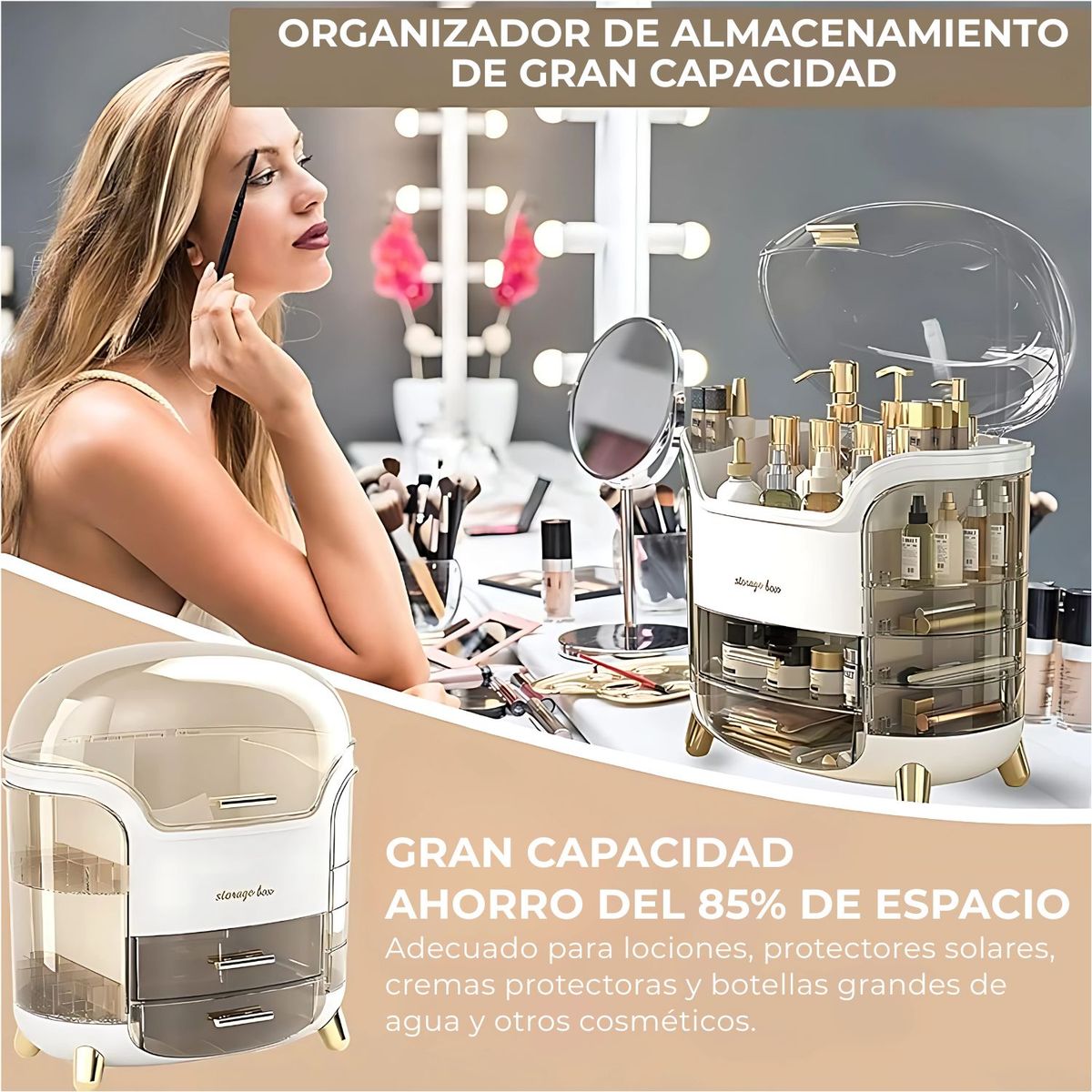 OEM - Organizador De Cosmético Y Maquillaje Calidad Superior