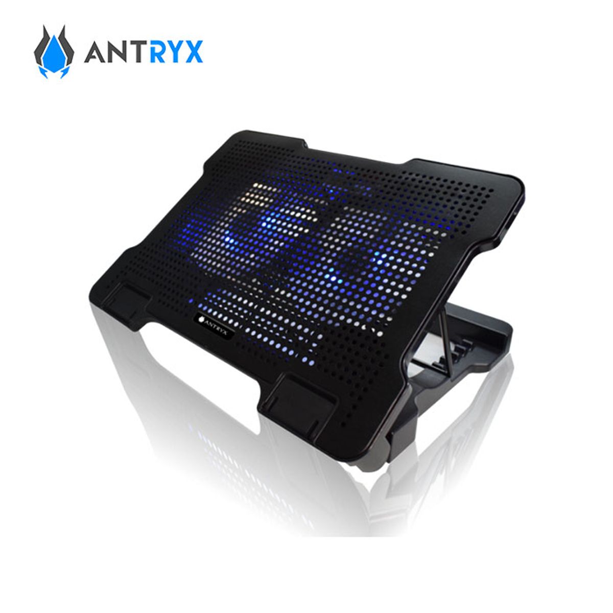 ANTRYX - Cooler para Laptop hasta 15.6'' Antryx Xtreme N300 Negro - Base Enfriadora con 2 Ventiladores
